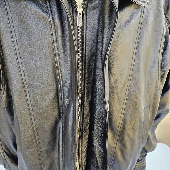 Wilsons Leather Men’s Genuine Leather Jacket – Size 2LT Zip-Out Thinsulate Liner - Picture 9 of 12